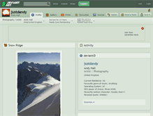Tablet Screenshot of justdandy.deviantart.com