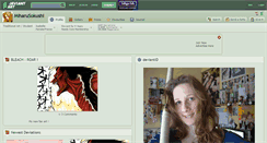 Desktop Screenshot of miharusokushi.deviantart.com