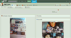 Desktop Screenshot of angel-maya.deviantart.com
