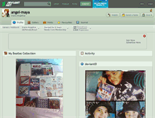 Tablet Screenshot of angel-maya.deviantart.com