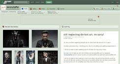 Desktop Screenshot of jeremysaffer.deviantart.com