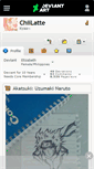 Mobile Screenshot of chiilatte.deviantart.com