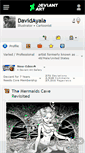 Mobile Screenshot of davidayala.deviantart.com
