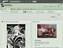 Tablet Screenshot of davidayala.deviantart.com