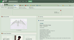Desktop Screenshot of jirobat.deviantart.com