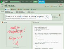 Tablet Screenshot of anji-was-here.deviantart.com