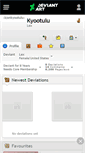 Mobile Screenshot of kyootulu.deviantart.com