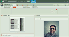 Desktop Screenshot of anaumceski.deviantart.com