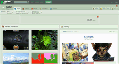 Desktop Screenshot of ggg0.deviantart.com
