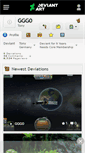Mobile Screenshot of ggg0.deviantart.com