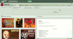 Desktop Screenshot of lemon-ed.deviantart.com