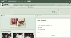 Desktop Screenshot of matoya.deviantart.com