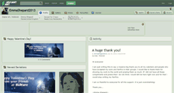 Desktop Screenshot of emmashepard2013.deviantart.com