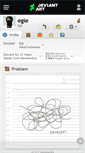 Mobile Screenshot of egie.deviantart.com