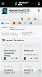 Mobile Screenshot of apocalypse2020.deviantart.com