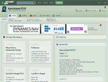 Tablet Screenshot of apocalypse2020.deviantart.com