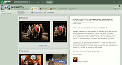 Desktop Screenshot of mechaconvi.deviantart.com