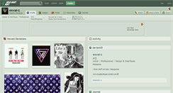Desktop Screenshot of exwai-z.deviantart.com