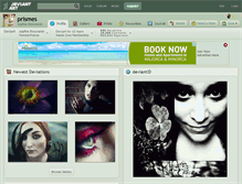 Tablet Screenshot of prismes.deviantart.com