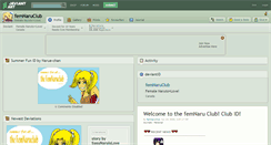 Desktop Screenshot of femnaruclub.deviantart.com
