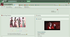 Desktop Screenshot of funnycosplayers.deviantart.com