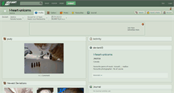 Desktop Screenshot of i-heart-unicorns.deviantart.com