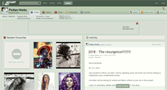 Desktop Screenshot of fiction-works.deviantart.com