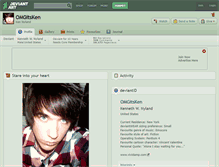 Tablet Screenshot of omgitsken.deviantart.com