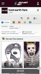 Mobile Screenshot of iced-earth-fans.deviantart.com