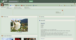 Desktop Screenshot of kissy92.deviantart.com
