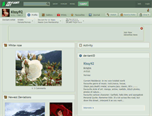 Tablet Screenshot of kissy92.deviantart.com