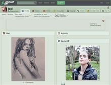 Tablet Screenshot of jool.deviantart.com