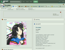 Tablet Screenshot of inu-papa.deviantart.com