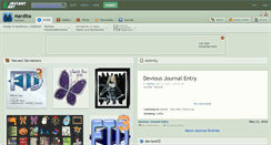 Desktop Screenshot of mardiba.deviantart.com