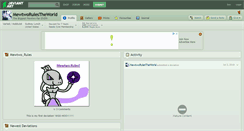 Desktop Screenshot of mewtworulestheworld.deviantart.com
