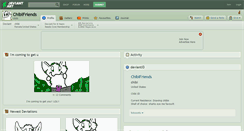 Desktop Screenshot of chibifriends.deviantart.com