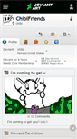 Mobile Screenshot of chibifriends.deviantart.com