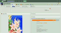 Desktop Screenshot of momoneharuki.deviantart.com