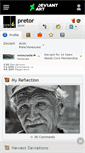 Mobile Screenshot of pretor.deviantart.com