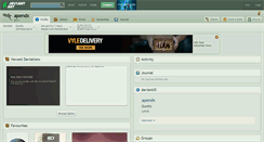 Desktop Screenshot of apendx.deviantart.com