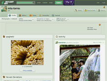 Tablet Screenshot of miss-torres.deviantart.com