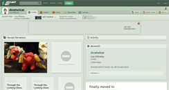 Desktop Screenshot of dixiehellcat.deviantart.com