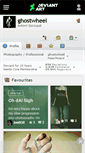 Mobile Screenshot of ghostwheel.deviantart.com