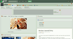 Desktop Screenshot of antboy.deviantart.com