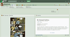 Desktop Screenshot of nezumi-san.deviantart.com