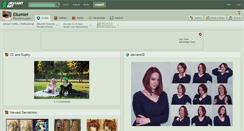 Desktop Screenshot of ellumiel.deviantart.com