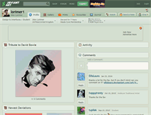 Tablet Screenshot of lorimer1.deviantart.com