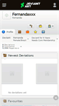 Mobile Screenshot of fernandaxxx.deviantart.com