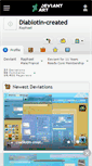 Mobile Screenshot of diablotin-created.deviantart.com