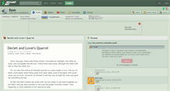 Desktop Screenshot of dyxo.deviantart.com